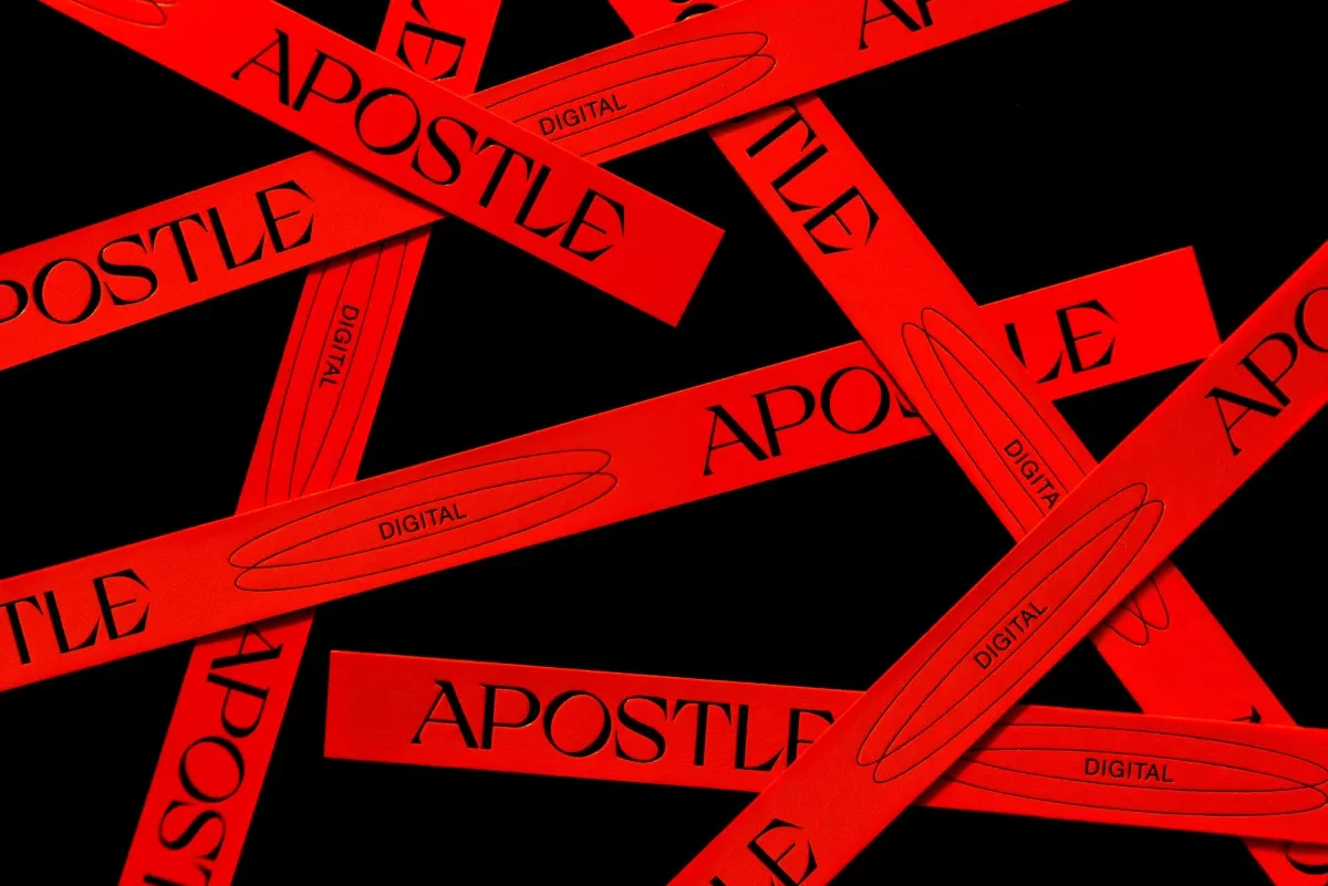 案例优选：Apostle Digital红色系品牌设计｜品牌设计·设计精选