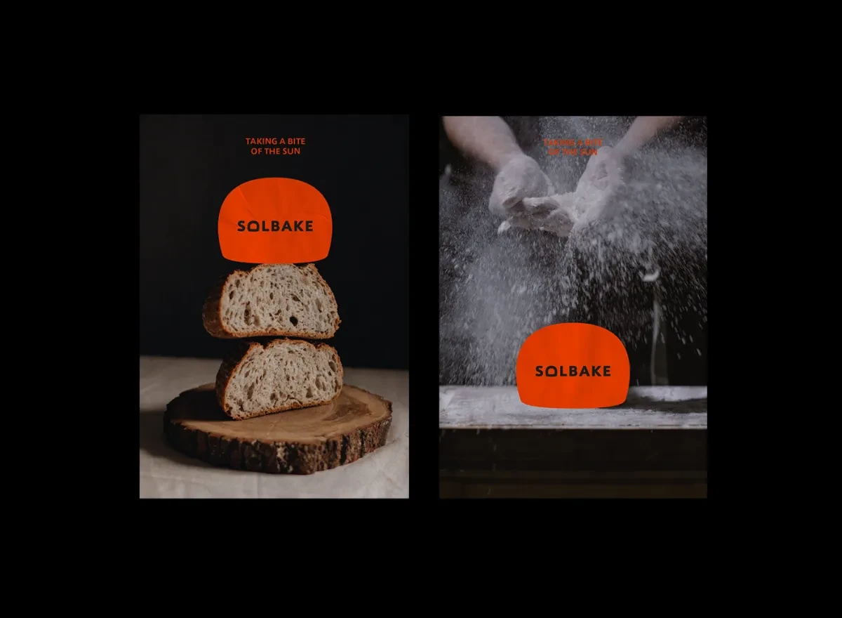 作品欣赏：SOLBAKE系列烘焙视觉识别设计｜视觉识别·设计精选