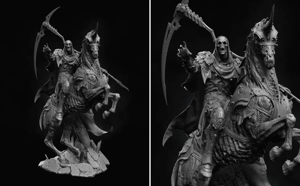 作品欣赏：死亡四骑士