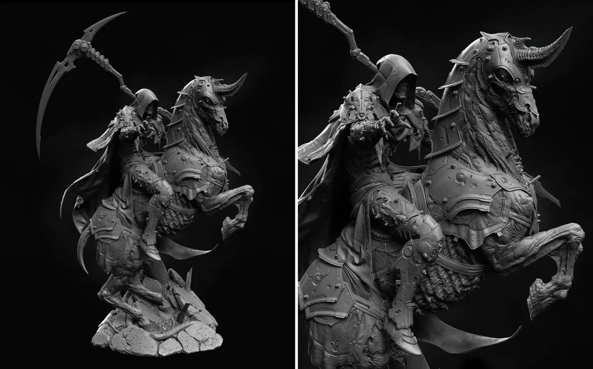 作品欣赏：死亡四骑士