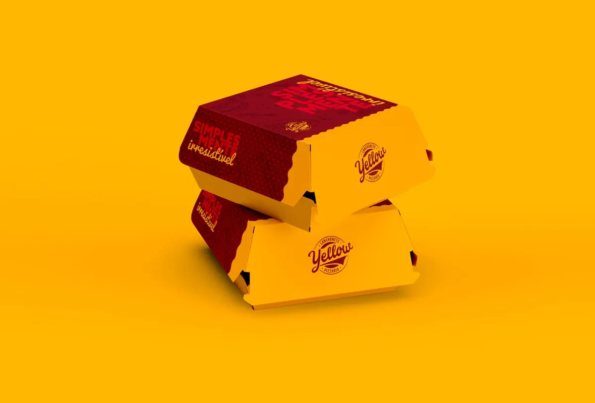 案例优选：汉堡食物品牌菜单标志视觉识别设计｜视觉识别·设计精选