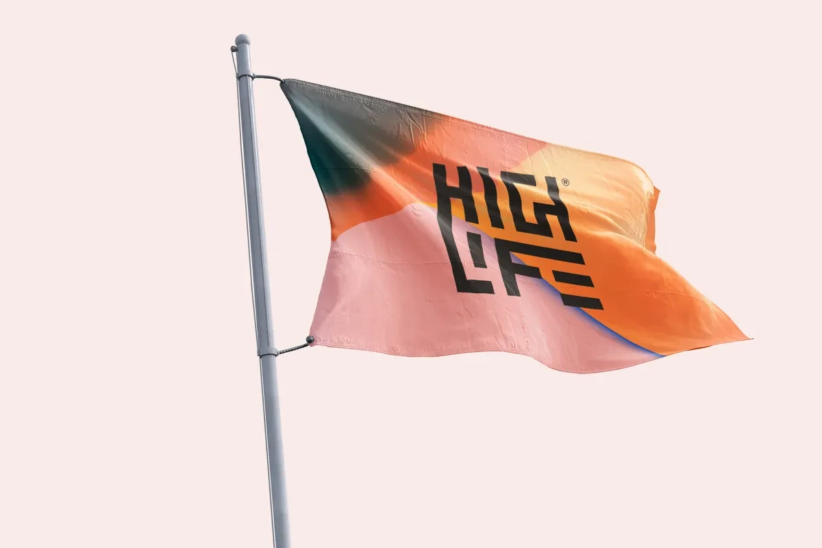 作品欣赏：Highlife阿根廷品牌色彩渐变标识品牌视觉设计