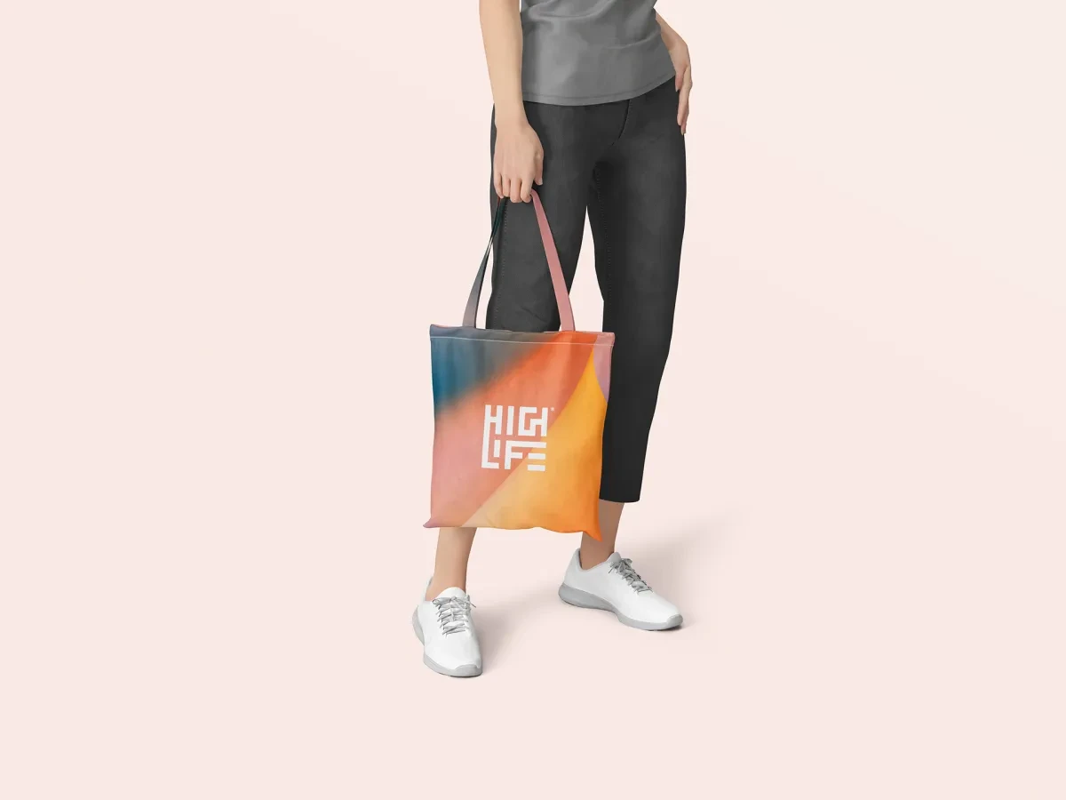 作品欣赏：Highlife阿根廷品牌色彩渐变标识品牌视觉设计