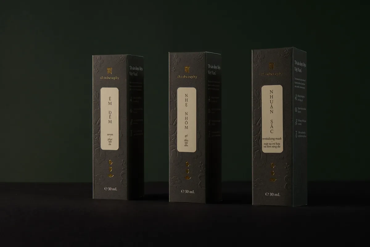 案例优选：清洁草药化妆品现代东方视觉包装设计｜包装设计·设计精选
