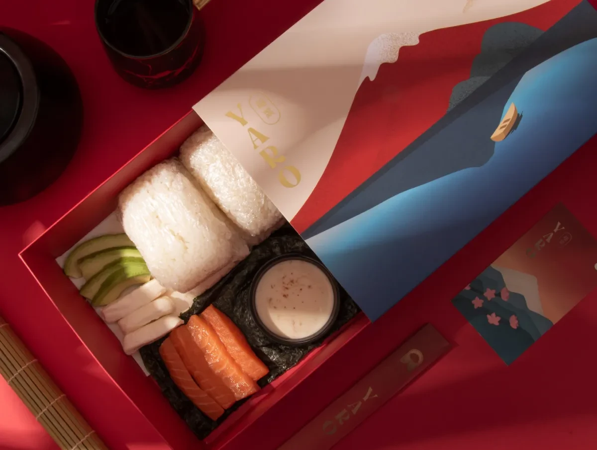 作品欣赏：烹饪品牌日本景观商业插画包装设计｜包装设计·设计精选