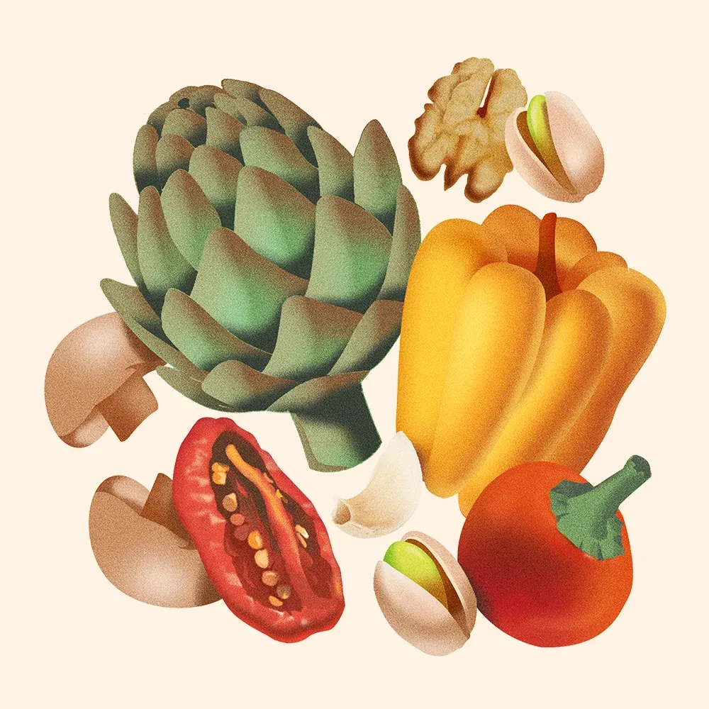 案例优选：意大利橄榄油瓶身自然纯天然水果插画包装设计｜包装设计·设计精选
