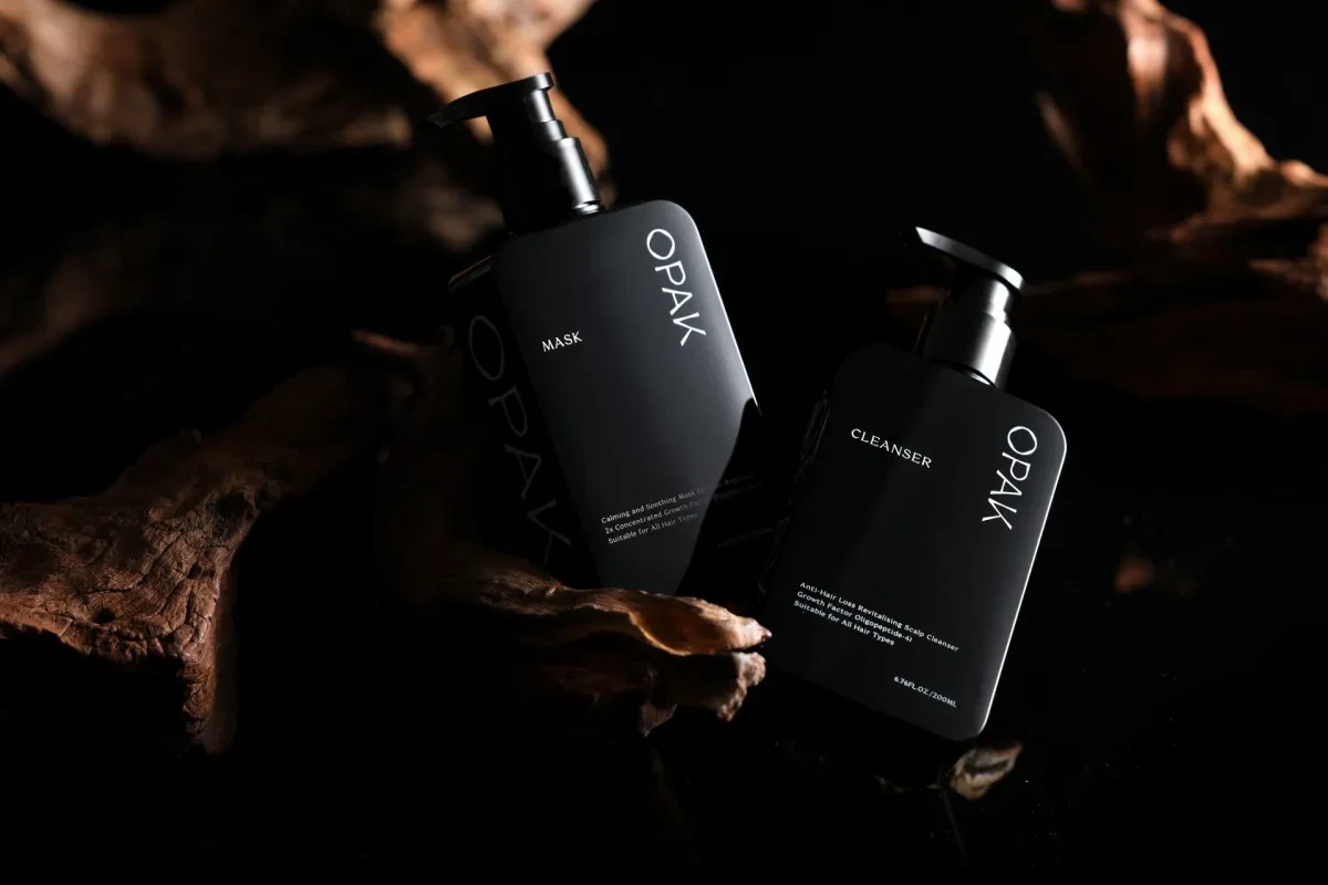 案例优选：黑色洗发生发水品牌外包装设计｜包装设计·设计精选