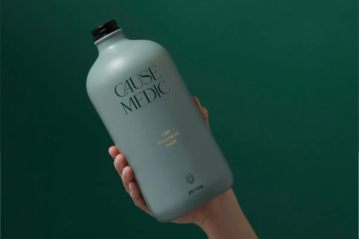 作品欣赏：CBD护肤水乳绿色植物品牌VI视觉识别设计与外包装设计｜品牌VI·视觉识别精选