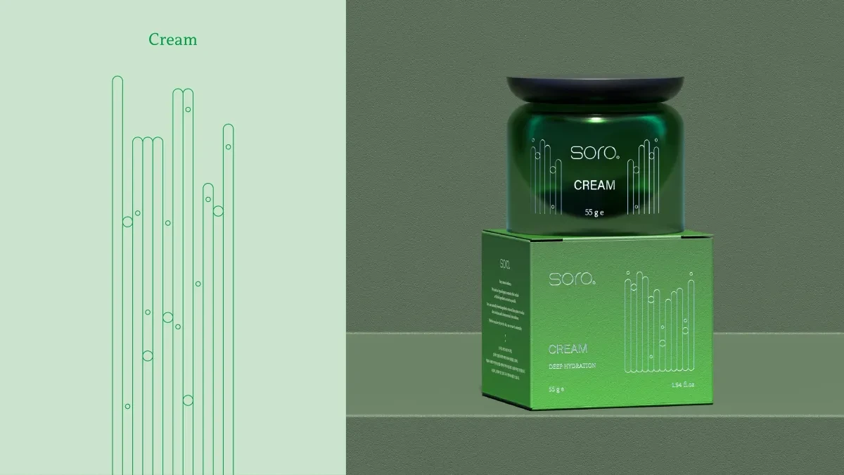 案例优选：纯净自然绿色护肤品牌外包装视觉设计｜包装设计·品牌设计精选