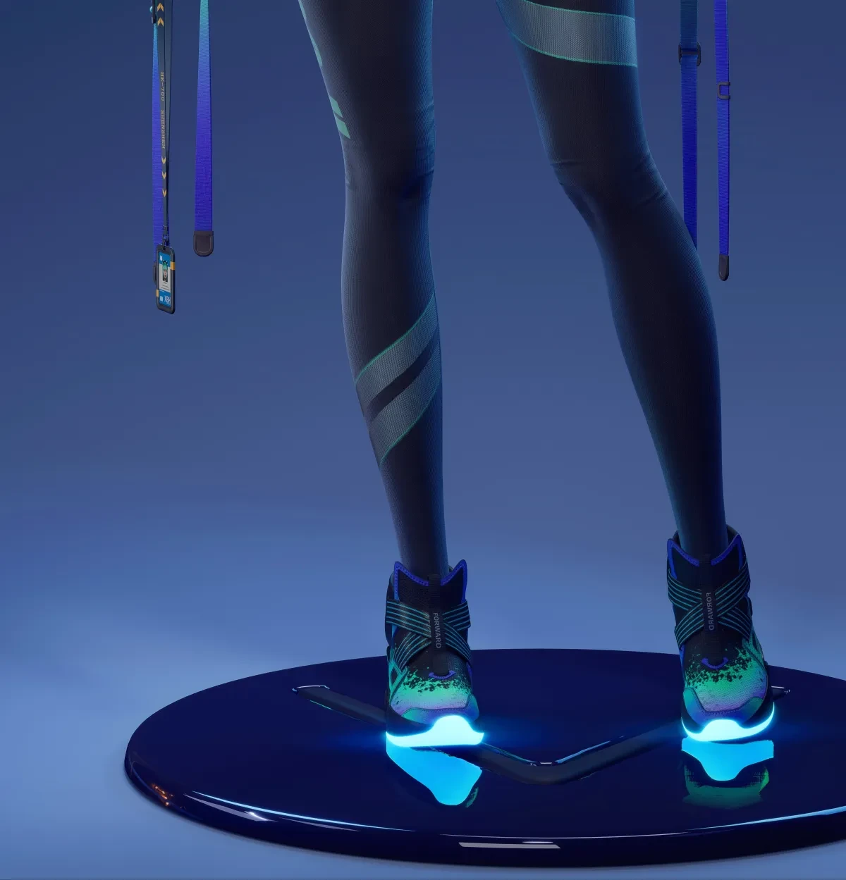 作品欣赏：3D电竞猫女美少女角色建模渲染设计