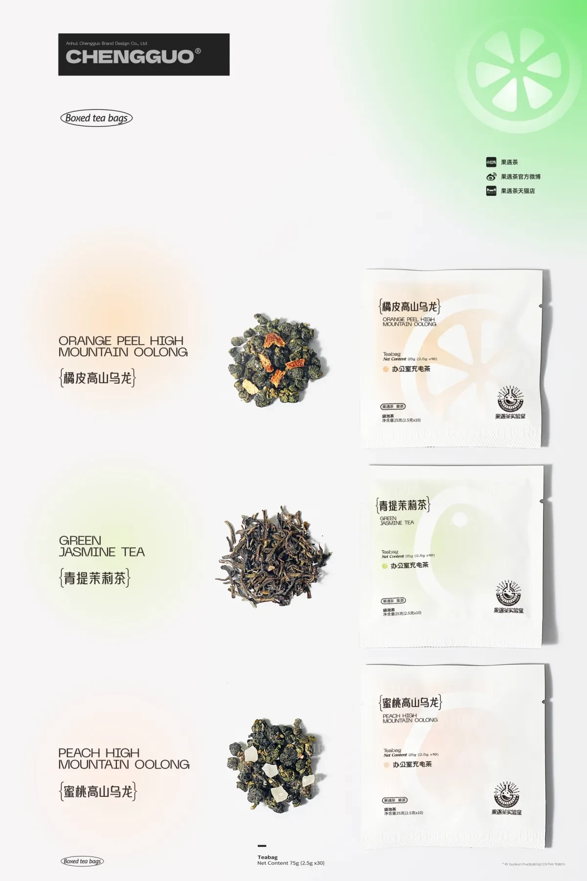 案例优选:呈果(合肥)品牌 X 果遇茶2023茶包系列包装设计|包装设计·设计案例精选