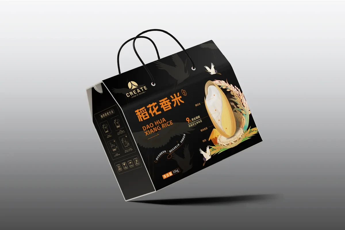 案例优选:大米包装设计、包装设计、食品包装设计、插画包装设计|LOGO设计·品牌设计案例精选