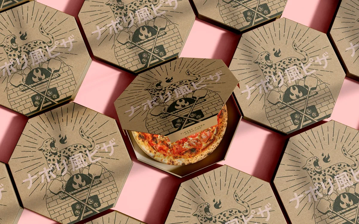 案例优选:那不勒斯风味披萨品牌VI设计欣赏|品牌VI·VI设计案例精选