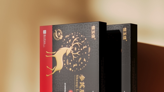 案例优选：保健品包装设计 参芪鹿茸口服液 包装设计©刘益铭原创作品｜包装设计·设计案例精选
