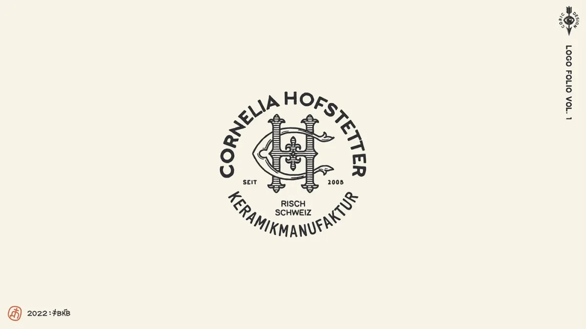 案例优选:分享一组复古风格的logo设计|设计案例精选