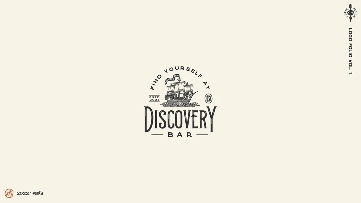案例优选:分享一组复古风格的logo设计|设计案例精选