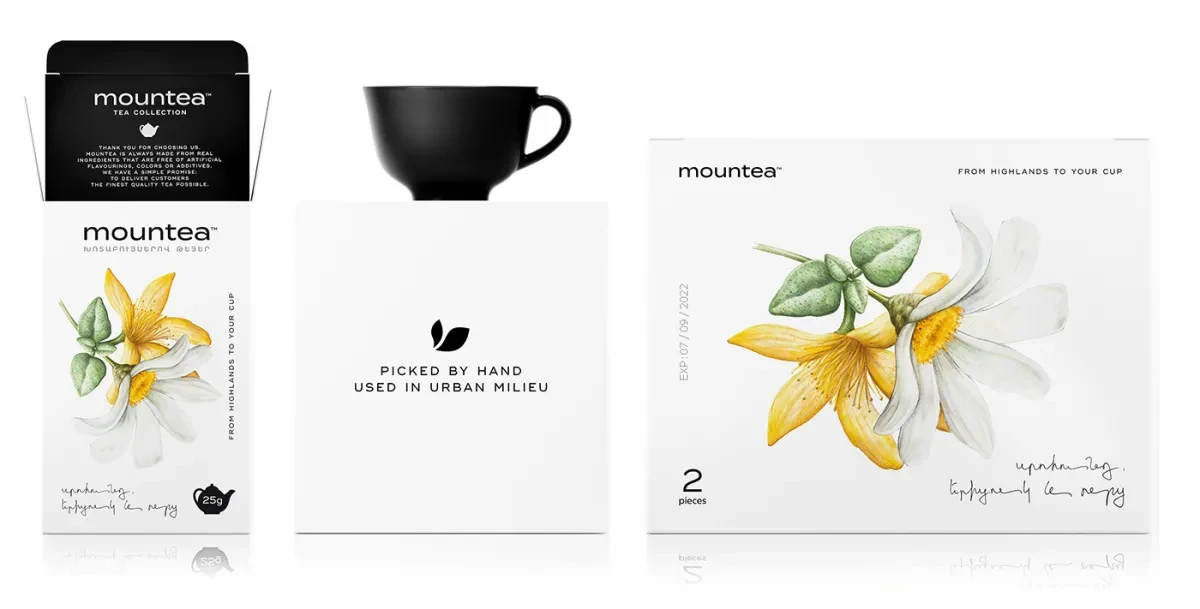 案例优选:手绘插画风格茶叶包装设计欣赏|包装设计·茶叶包装案例精选