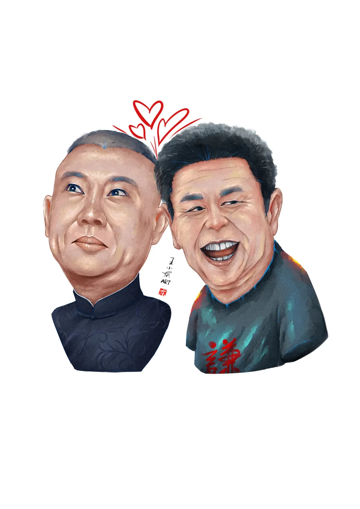 案例优选:一组漫画肖像设计合集(上)|设计案例精选