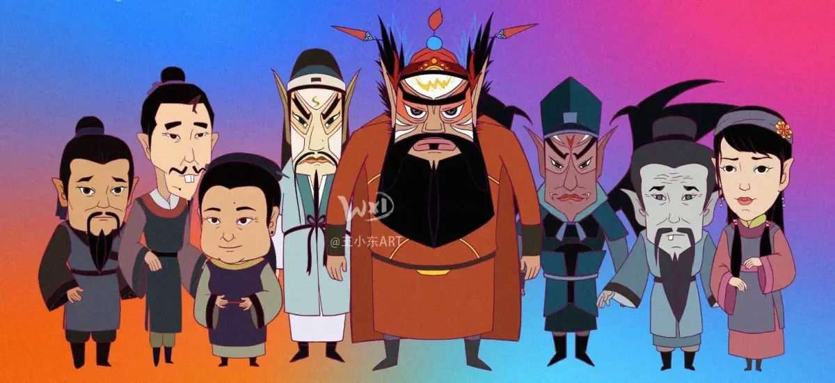 案例优选:王小东|个人原创动画项目角色设计与场景美术(合集)|设计案例精选